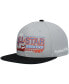 Фото #1 товара Men's Gray 1997 NBA All-Star Game Hardwood Classics Wordmark Snapback Hat