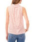 ფოტო #2 პროდუქტის Women's Printed Sleeveless Cowlneck Top