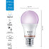 Фото #3 товара Лампочка умная цветная Philips Wiz Full Colors F 8,5 Вт E27 806 лм (2200-6500 K)