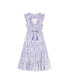 ფოტო #1 პროდუქტის Women's Giselle Maxi Dress Blue Ikat