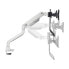 Фото #9 товара Neomounts desk monitor arm, Clamp/Grommet, 8 kg, 43.2 cm (17"), 68.6 cm (27"), 100 x 100 mm, White