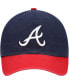 ფოტო #3 პროდუქტის Men's Navy Atlanta Braves Clean Up Adjustable Hat