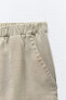 Фото #8 товара Спортивные брюки из струящейся ткани ZARA