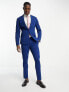 Фото #4 товара New Look super skinny suit jacket in indigo - suit flow 18