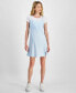 ფოტო #1 პროდუქტის Juniors' 2 in 1 T-Shirt Slip Dress