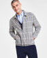 Фото #1 товара Men's Plaid Harrington Jacket, Created for Macy's