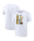 Фото #5 товара Men's White Denver Nuggets 2023 NBA Finals Champions Hometown Originals Review T-shirt