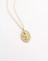 Фото #2 товара Petit Moments monet stainless steel pendant necklace in gold