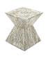 Фото #1 товара Multi Mussel Shells and Contemporary Accent Table