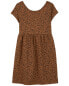 Фото #3 товара Kid Leopard Jersey Dress 8