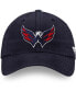 ფოტო #4 პროდუქტის Men's Navy Washington Capitals Core Primary Logo Adjustable Hat
