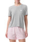 ფოტო #7 პროდუქტის Women's 2-Pc. T-Shirt & Boxer Pajamas Set