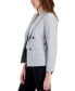 Фото #3 товара Women's Faux-Double-Breasted Long-Sleeve Jacket