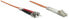 Фото #6 товара Intellinet Fiber Optic Patch Cable - OM2 - LC/ST - 1m - Orange - Duplex - Multimode - 50/125 µm - LSZH - Fibre - Lifetime Warranty - Polybag - 1 m - OM2 - LC - ST
