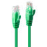 Lindy 2m Cat.6 U/UTP Cable - Green - 2 m - Cat6 - U/UTP (UTP) - RJ-45 - RJ-45