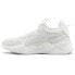 Фото #3 товара Puma RsX Geek Lace Up Mens White Sneakers Casual Shoes 39117406