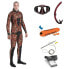 SPETTON PEBR3 Pack Fire Elite 3 mm diving Wetsuit Красный, 2XL - фото #1