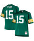 Фото #4 товара Men's Bart Starr Green Green Bay Packers Big and Tall 1968 Retired Player Replica Jersey
