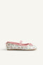Фото #5 товара Floral-patterned Ballet Flats