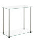 Фото #1 товара 23.75" Glass Designs2Go Chairside End Table