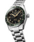 ფოტო #2 პროდუქტის Men's Swiss Automatic Spirit Zulu Time Stainless Steel Bracelet Watch 39mm
