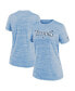 ფოტო #3 პროდუქტის Women's Light Blue Tennessee Titans Sideline Velocity Performance T-shirt