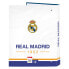 Ring binder Real Madrid C.F. Blue White A4 26.5 x 33 x 4 cm