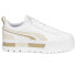 Фото #1 товара Puma Mayze Fs Interest Womens White Sneakers Casual Shoes 38747401