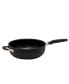 Фото #3 товара Accent Series Hard Anodized 4.5 Quart Non-stick Induction Chef Pan with Helper Handle