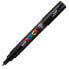Фото #2 товара Ручка фломастерная POSCA PC-1M Чёрная 0,7 мм (6 штук)