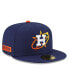 Фото #2 товара Men's Navy Houston Astros City Connect 59FIFTY Fitted Hat