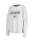 ფოტო #3 პროდუქტის Women's Colorado Avalanche Millie Raglan Pullover Sweatshirt