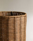 Rattan lamp Бежевый, 16 x 30 x 16 cm - фото #5