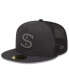 Фото #1 товара Men's Graphite Chicago White Sox 2022 Batting Practice 59Fifty Fitted Hat
