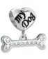 Stainless steel pendant Drops Dog SCZ703