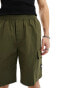 Tommy Jeans Aiden technical short in olive green