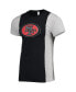 Men's Black, Heathered Gray San Francisco 49ers Split T-shirt
