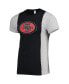 Men's Black, Heathered Gray San Francisco 49ers Split T-shirt Black, Heathered Gray, L - фото #3