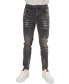 Фото #1 товара Men's Modern Whiskered Denim Jeans