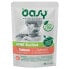 Фото #1 товара OASY Chunks In Sauce Adult Sterilized Salmon 85G Wet Cat Food