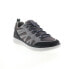 Фото #2 товара Allrounder by Mephisto Moment Mens Gray Leather Lifestyle Sneakers Shoes