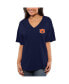 Фото #1 товара Women's Navy Auburn Tigers Oversized T-shirt