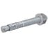 Фото #3 товара fischer FBN II 8/30 - Expansion anchor - Concrete - Zinc plated steel - Grey - Zinc plated steel - M8