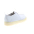 Фото #15 товара Clarks Trek Cup 26165824 Mens White Suede Oxfords & Lace Ups Casual Shoes