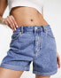 Фото #1 товара Vero Moda denim short in medium blue