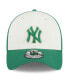 Фото #2 товара Men's White, Green New York Yankees 2024 St. Patrick's Day 39THIRTY Flex Fit Hat