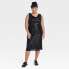 Women's Sleeveless Sequin Dress - Ava & Viv Black 3X
