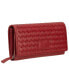 Фото #3 товара Кошелек Mancini Basket Weave Clutch