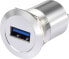 Conrad Electronic SE Conrad 1243946 - USB A - 1 module(s) - USB 3.2 Gen 1 (3.1 Gen 1) - -25 - 55 °C - 45 - 85% - Silver