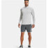 Men’s Long Sleeve T-Shirt Under Armour Tech 2.0 1/2 Zip White